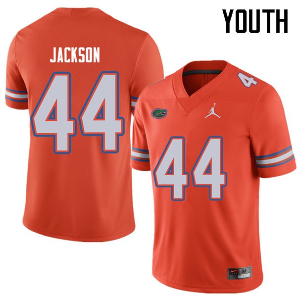Jordan Brand Youth #44 Rayshad Jackson Florida Gators College Football Jersey Orange